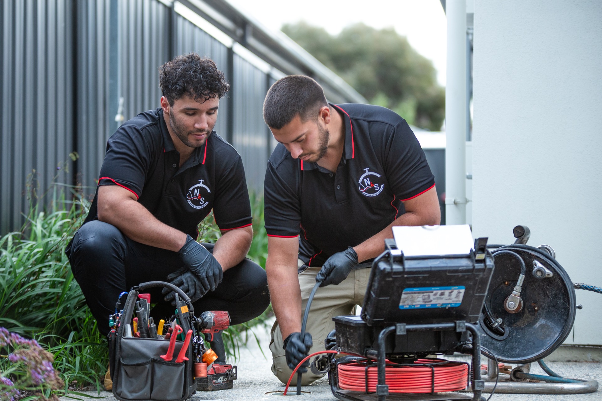 Blocked drains — drain clearing equipment